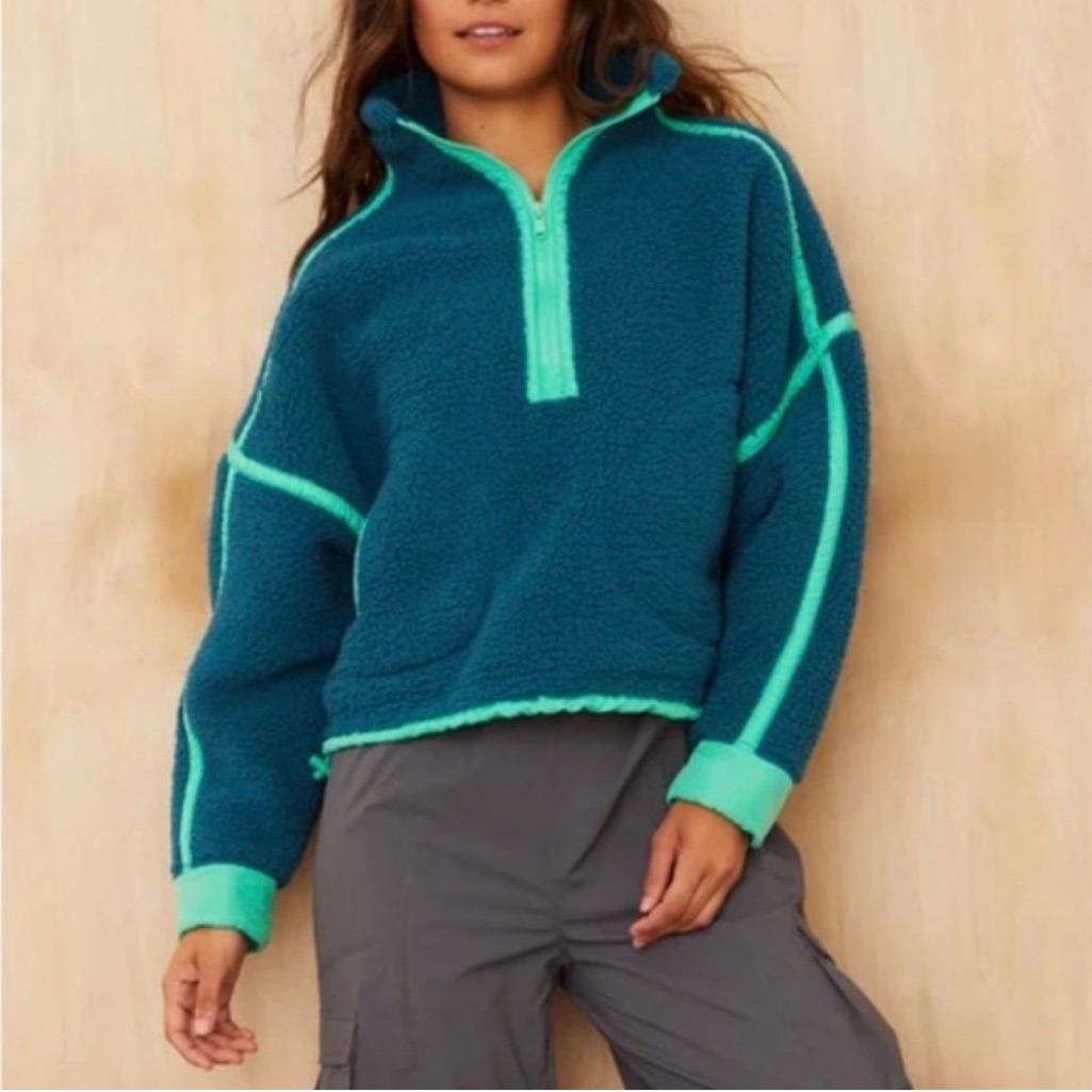 As Revival Fleece Pullover Sz S